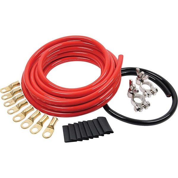 Allstar Battery Cable Kit - 4 Gauge & 1 Battery ALL76114